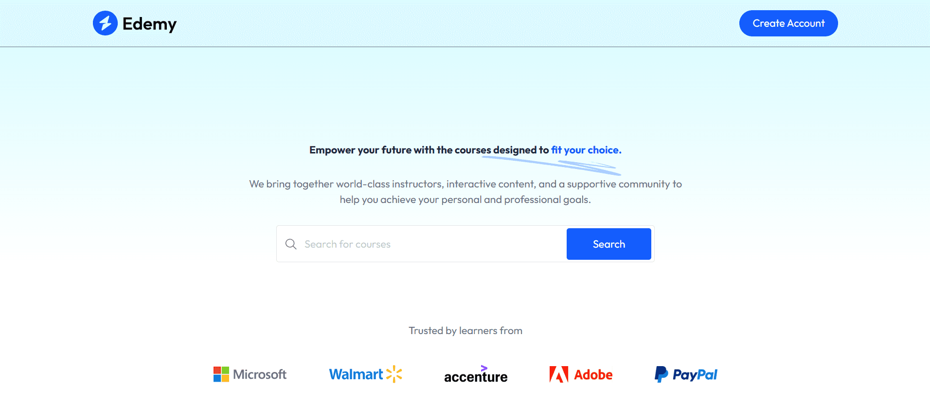 Learning Management System (Edemy)